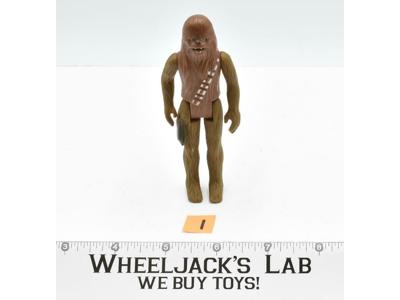 Chewbacca #1 Star Wars Vintage Kenner 1977 Action Figure No Repro
