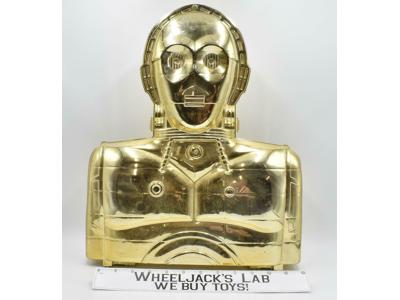 C-3PO Gold Action Figure Storage Case Container 1983 ROTJ Kenner Star Wars