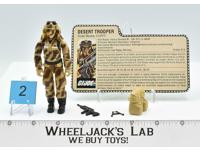 Dusty #2 V1 100% Complete ARAH GI Joe 1985 Action Figure Vintage Hasbro