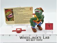 Leatherhead #1 100% Complete Teenage Mutant Ninja Turtle 1989 Playmates Figure