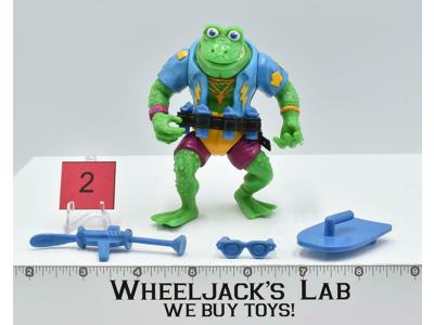 Genghis Frog #2 100% Complete 1989 Teenage Mutant Ninja Turtle Vintage Playmates