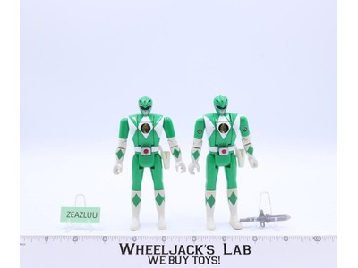 Auto Morphin Tommy Green Mighty Morphin Power Rangers 1993 Bandai Two Figures