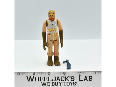 Bossk Bounty Hunter 100% Complete Star Wars ESB 1980 Kenner Figure NO REPRO