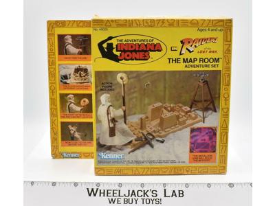 Map Room Adventure Set Raiders of the Lost Ark Indiana Jones 1982 Kenner Playset
