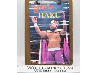 Haku Original Poster 1989 WWF LJN Wrestling Vintage