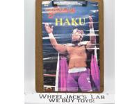 Haku Original Poster 1989 WWF LJN Wrestling Vintage