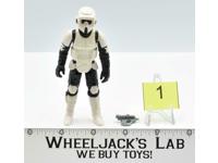 Biker Scout #1 100% Complete Star Wars ROTJ Vintage Action Figure 1983 No Repro