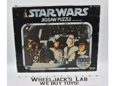 Star Wars Aboard the Millennium Falcon Complete 1997 Kenner 1000 Piece Puzzle