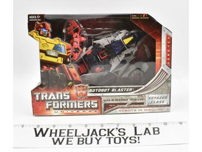 Autobot Blaster Robots in Disguise RID Transformers Universe 2008 Hasbro