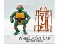 Michaelangelo HARD HEAD 100% Complete Teenage Mutant Ninja Turtle 1988 Playmates