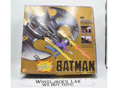 Batman Turbojet Batwing Vehicle w Box 100% Complete Toybiz 1989 Action Figure