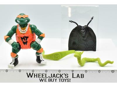 Shell Slammin' Mike Teenage Mutant Ninja Turtles TMNT 1991 Playmates Figure