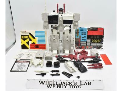 Metroplex 100% Complete UNUSED STICKERS Vintage 1985 G1 Transformers