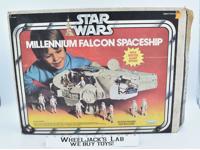 Millennium Falcon 100% Complete W/ Box WORKS NICE COLOR 1979 Vintage Star Wars
