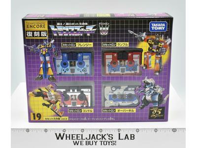 Cassettes #19 Vol. 3 Transformers Encore 2008 Takara Action Figures SEALED MISB