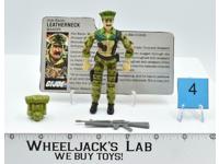 Leatherneck #4 V1 100% Complete ARAH 1986 GI Joe Hasbro Vintage Action Figure