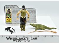 Croc Master V1 100% Complete GI Joe ARAH Vintage Hasbro 1987 Action Figure
