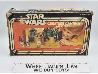Creature Cantina Star Wars 1978 Vintage Kenner Action Figure Playset