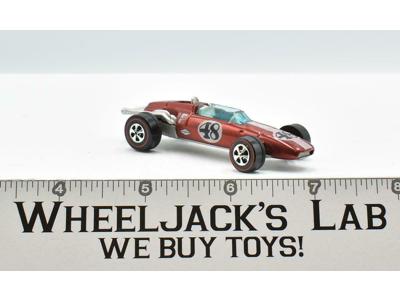 Indy Eagle Red Restored 1969 Redline Hot Wheels Mattel Vintage RL