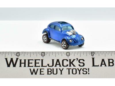 Custom Volkswagen Steel Blue Restored 1967 Redline Hot Wheels Mattel Vintage RL