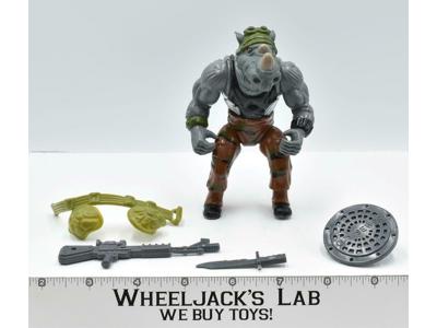 Rocksteady SOFT HEAD 100% Complete Teenage Mutant Ninja Turtles TMNT 1988