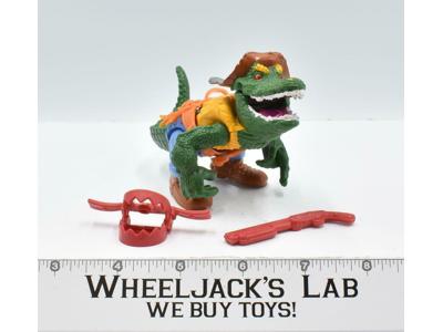 Leatherhead 100% Complete Teenage Mutant Ninja Turtle 1989 Playmates Figure