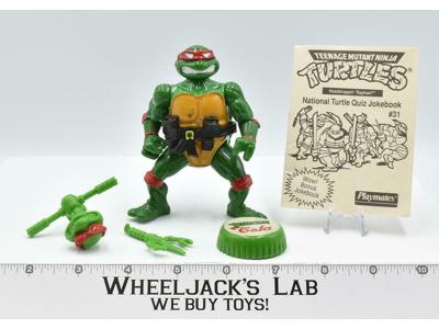 Raphael Head Droppin' 100% Complete 1990 TMNT Teenage Mutant Ninja Turtle