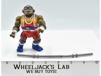 Power Liftin' Donatello Teenage Mutant Ninja Turtles TMNT 1992 Playmates Figure