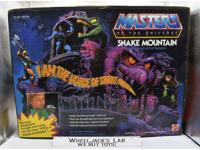 Snake Mountain W Box Complete 1983 MOTU Masters of the Universe He-Man Mattel