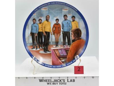 Beam Us Down Scotty Collector Plate #2 Star Trek 1983 Ernst