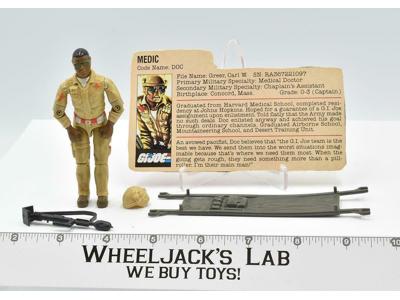 Doc #1 V1 100% Complete GI Joe 1983 Hasbro Vintage Action Figure ARAH