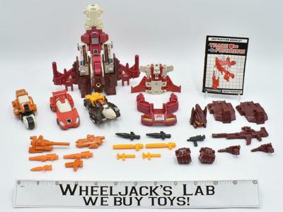 Computron #2 100% Complete Vintage 1987 G1 Transformers Hasbro Action Figure