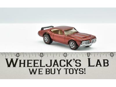 Olds 442 Orange Restored 1969 Hot Wheels Mattel Vintage RL
