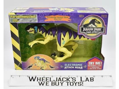 Paradeinonychus Jurassic Park Chaos Effect 1998 Kenner NEW MISB SEALED