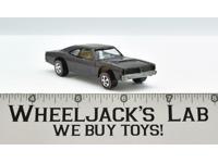 Custom Dodge Charger Brown Restored 1968 Redline Hot Wheels Mattel Vintage