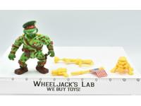Green Teen Beret Raphael COMPLETE Teenage Mutant Ninja Turtles 1991 Playmates