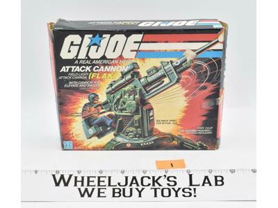 Flak Attack Cannon #1 MIB Complete GI Joe 1982 Action Figure Hasbro Vintage