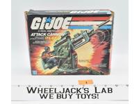 Flak Attack Cannon #1 MIB Complete GI Joe 1982 Action Figure Hasbro Vintage