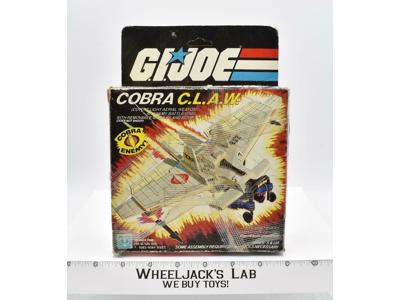 Cobra C.L.A.W. Arerial Vehicle 100% Complete MIB GI Joe 1984 Hasbro Vintage