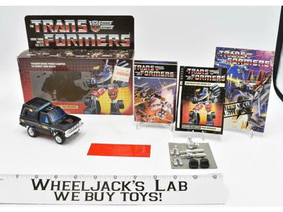Trailbreaker NICE FIG 100% Complete Boxed 1985 Vintage Hasbro G1 Transformers