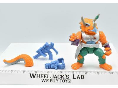 Triceraton 100% Complete Teenage Mutant Ninja Turtle 1990 Playmates Figure