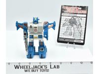 Topspin 100% Complete Vintage 1985 G1 Transformers Hasbro Action Figure