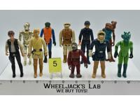 Lot of 10 #5 Star Wars 1980's Kenner Vintage Action Figures
