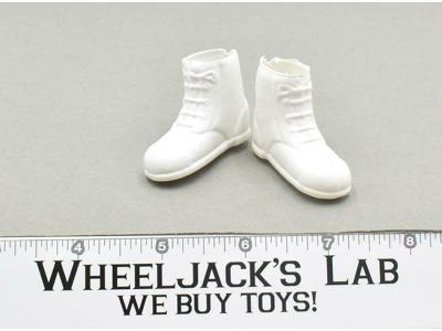 GI Joe Action Soldier White Boots #2 Hasbro Accessory Vintage