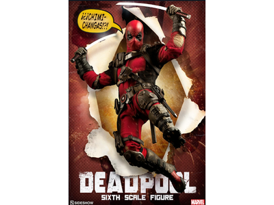 #100178 Deadpool Marvel Comics Sideshow Collectibles 1:6 Scale NEW SEALED
