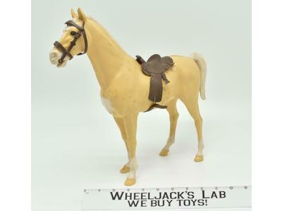 Thunderbolt Palomino Horse #2 Best of the West Johnny West Marx 12" 1/6 Vintage
