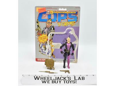Koo Koo 100% Complete Cops N Crooks C.O.P.S. 1989 Hasbro Vintage Action Figure