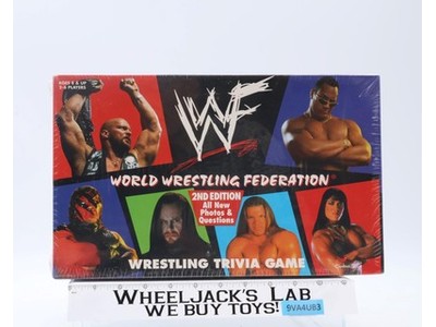 Wrestling Trivia Game 2nd Edition WWF 1998 Cardinal NEW SEALED