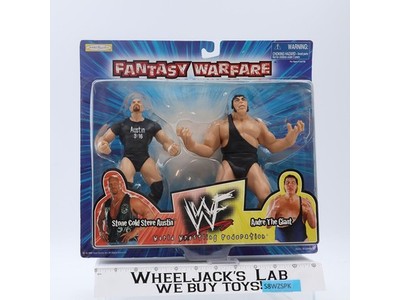 Fantasy Warfare WWF 1998 Jakks Pacific Action Figure Set NEW SEALED