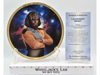 Lieutenant Worf The Next Generation Plate Star Trek 1994 The Hamilton Collection